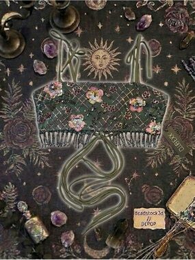 Club Exx x Dolls Kill Fluorescent Eden Crop Tank